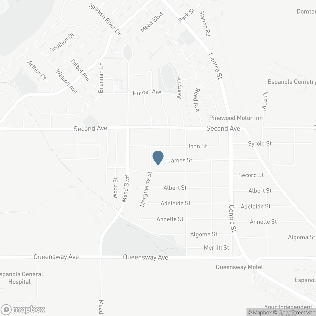 494 James Street, Espanola, Ontario P5E 1L3